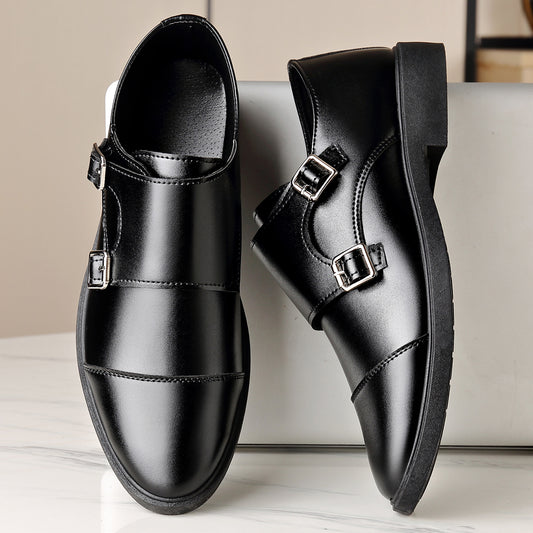 Zapatos de Cuero para Hombre con Suela Suave - Diseño Versátil y Cómodo - Image 2