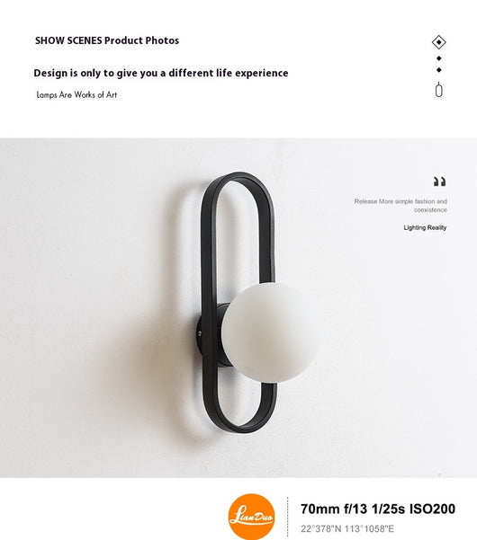 Lámpara de Pared Minimalista para Dormitorio y Pasillo - Image 7