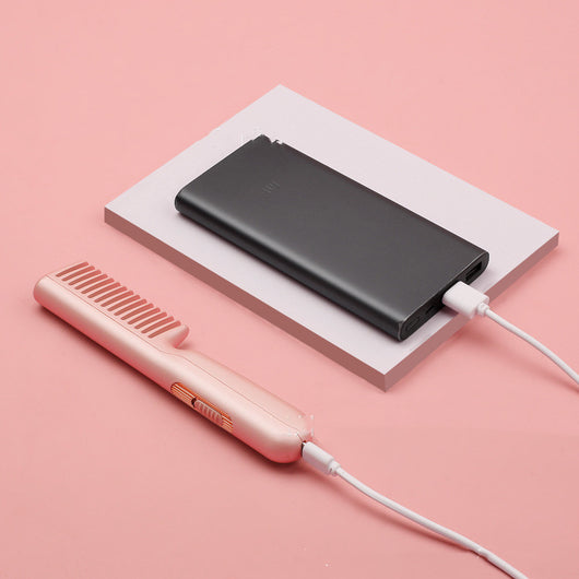 Peine Alisador 2 en 1 Inalámbrico con Iones Negativos y Carga USB - Image 10