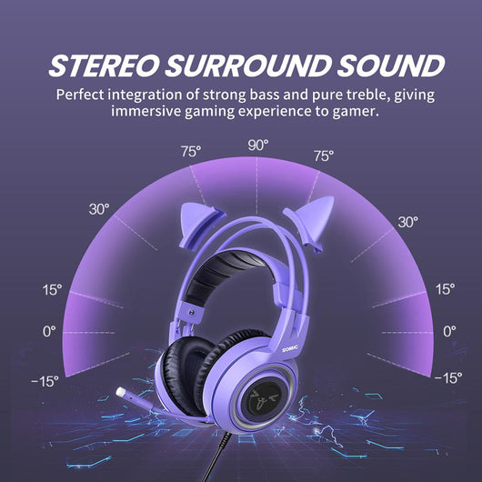 Audífonos con Micrófono Cute Heart - Diseño Trendy para Streamers e Influencers - Image 11