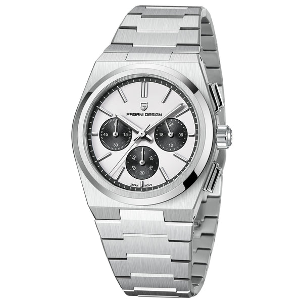 Reloj Cronógrafo Cuarzo Azul Resistente al Agua para Hombre - Image 4