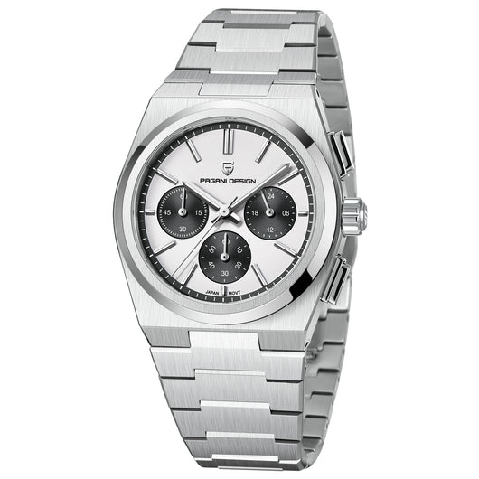 Reloj Cronógrafo Cuarzo Azul Resistente al Agua para Hombre - Image 4