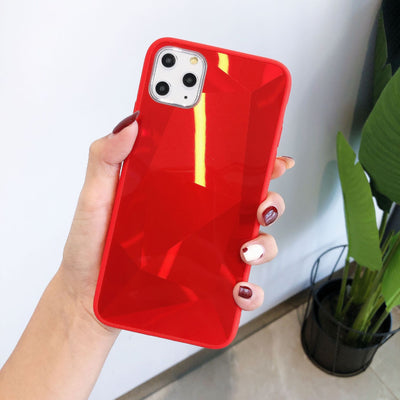 Funda Celular de Patrón Diamante Geométrico en Gel - Image 16