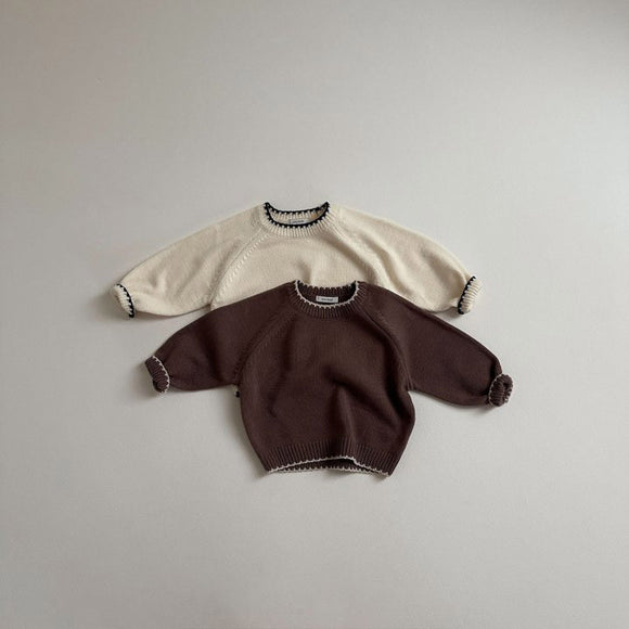 Suéter Tejido Multicolor para Niños y Niñas