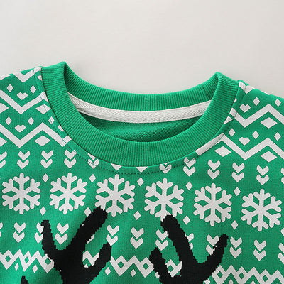 Sudadera Navideña para Niños - Manga Larga Otoño - Image 3