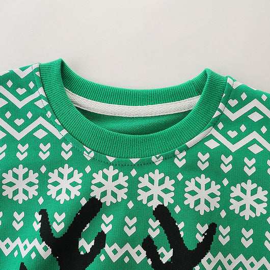 Sudadera Navideña para Niños - Manga Larga Otoño - Image 3