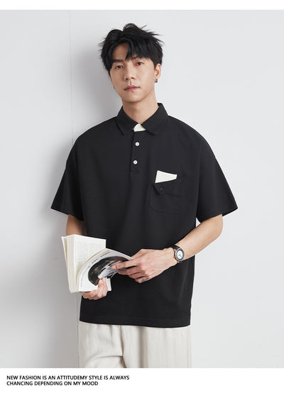 Polo Manga Corta Versátil para Hombre - Camiseta Clásica Multiuso - Image 25