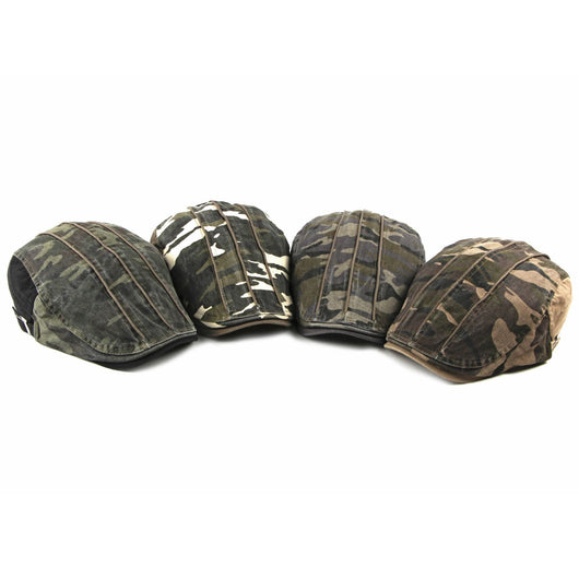 Gorra Béret Camuflaje para Hombre - Estilo Militar Lavable - Image 9