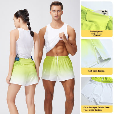 Pantalones de Playa Holgados de Doble Capa para Hombre y Mujer - Image 2
