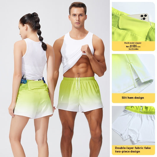 Pantalones de Playa Holgados de Doble Capa para Hombre y Mujer - Image 2