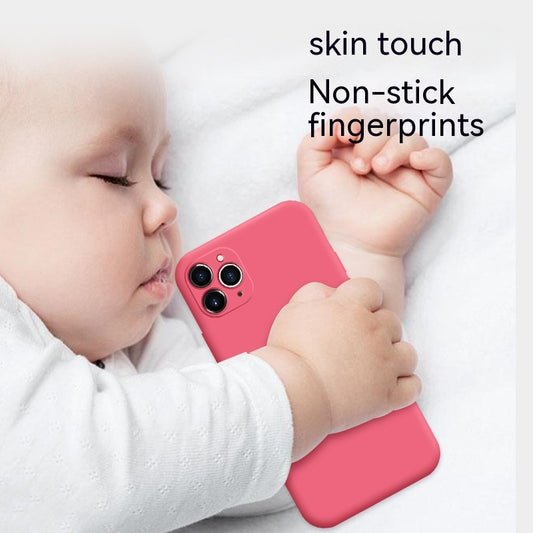 Funda de Silicona Líquida con Protección Total y Orificios Precisos