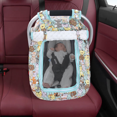 Red Mosquitera para Cuna y Asiento de Seguridad Infantil - Image 4