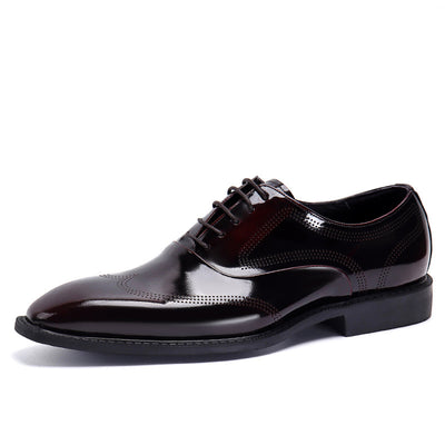 Zapatos de Cuero Británicos para Hombre - Elegancia Formal y Casual - Image 3