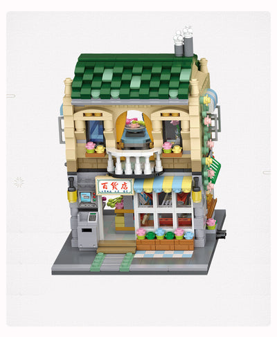 Bloques de Construcción Miniatura Barrio Chino - Puzzle 3D Coleccionable - Image 12