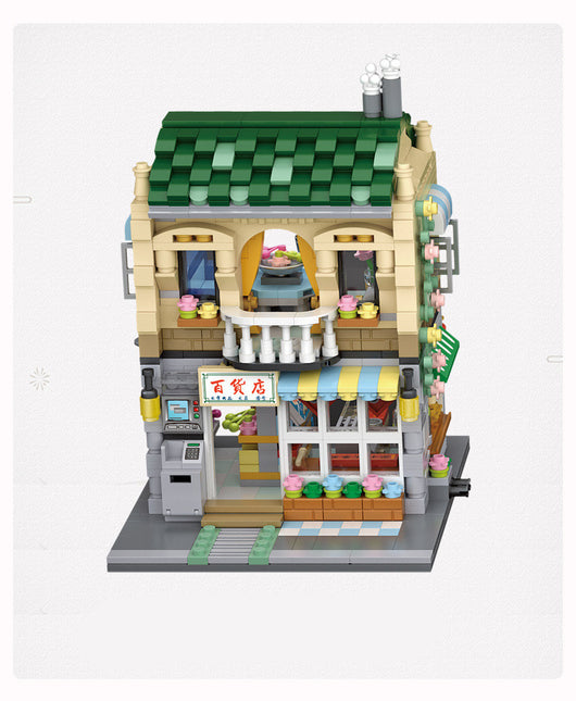 Bloques de Construcción Miniatura Barrio Chino - Puzzle 3D Coleccionable - Image 12