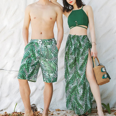 Bikini Dividido para Parejas - Traje de Baño Moderno para Mujer