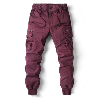 Pantalones de Trabajo Slim Fit Multibolsillos para Hombre - Image 10