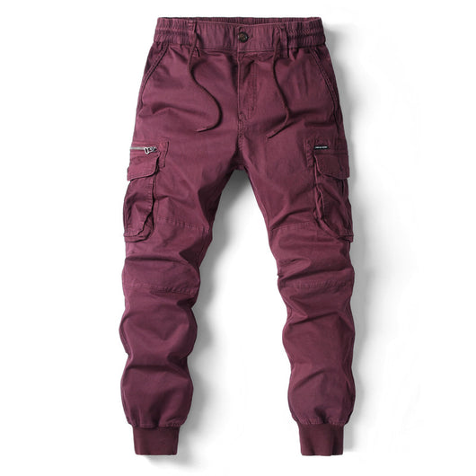 Pantalones de Trabajo Slim Fit Multibolsillos para Hombre - Image 10