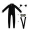 Disfraz de Gato Negro para Halloween - Traje Infantil