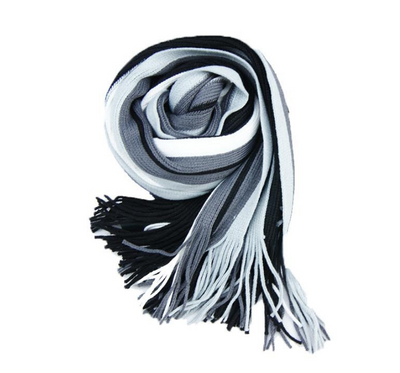 Bufanda de Punto Rayada para Hombre - Calidez y Estilo Combinado - Image 3