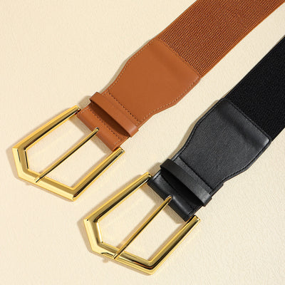 Cinturón Elástico Metálico Negro Ajustable - Accesorios de Moda para Abrigos y Faldas - Image 16