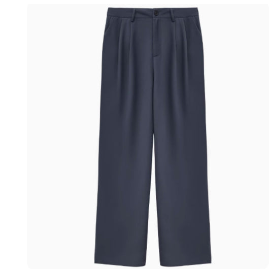 Pantalones Casuales Otoñales para Mujer con Corte Holgado y Caída Elegante - Image 6