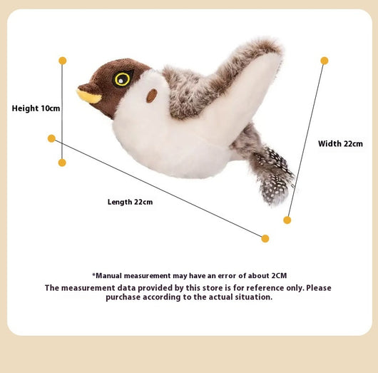Juguete Interactivo para Gatos - Pájaro Cantarín con Sonido y Movimiento Automático - Image 27