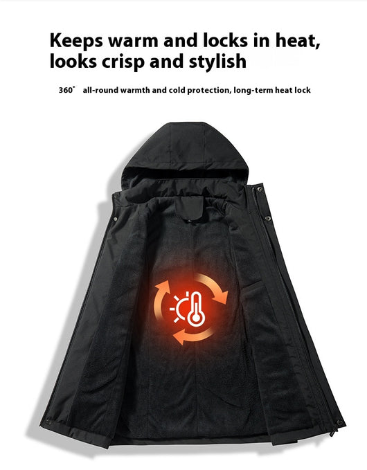 Chaqueta Acolchada Gruesa de Invierno para Hombre - Image 11
