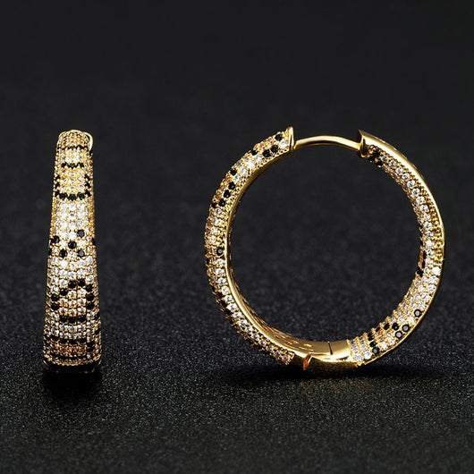 Aretes Retro Halloween Grandes con Baño Electroplateado - Image 4