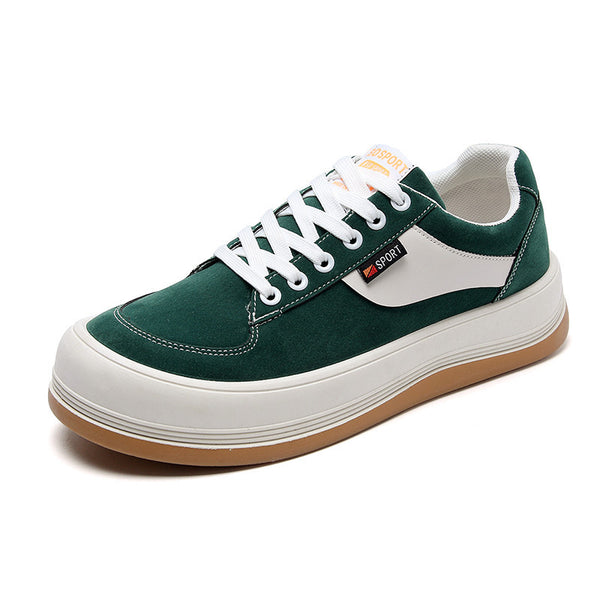 Zapatillas de Skate Urbanas Estilo Hong Kong para Hombres Jóvenes con Plataforma