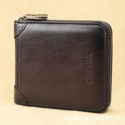 Billetera Corta de Cuero para Hombre con Protección Antirrobo y Cierre Seguro - Image 17