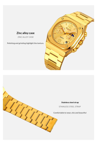 Reloj de Negocios Resistente al Agua con Múltiples Funciones - Image 10