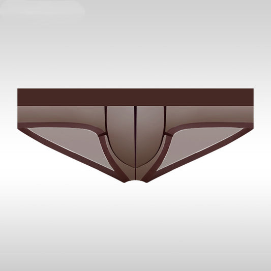 Calzoncillos Boxer Hombre Seda de Hielo Sin Costuras Ultrafinos