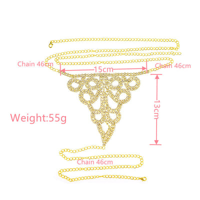 Cadena Corporal Rhinestone con Garra Xiangyun - Image 3