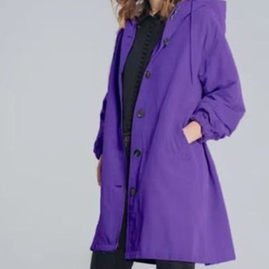 Chamarra Cortaviento Casual para Mujer - Manga Larga Ajustada a la Cintura - Image 11