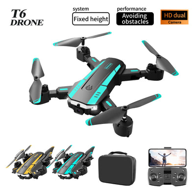Dron Profesional T6 con Cámara HD - Cuadricóptero Plegable de Control Remoto - Image 5