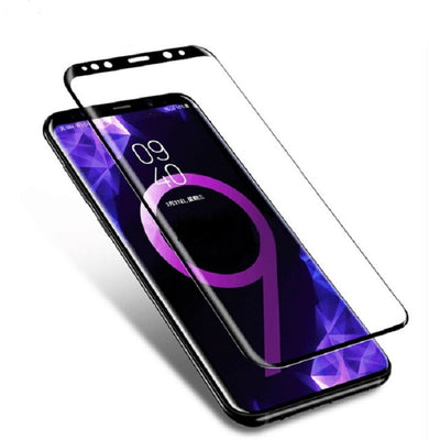 Protector de Pantalla Cristal Templado Cobertura Completa Negro