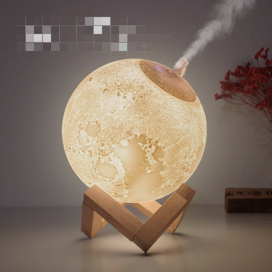 Humidificador Creativo con Luz Luna y Aromaterapia - Regalo Perfecto para Ella - Image 5