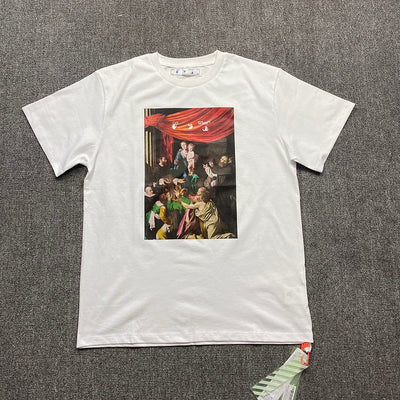 Playera con Estampa de Pintura al Óleo Artística - Image 6