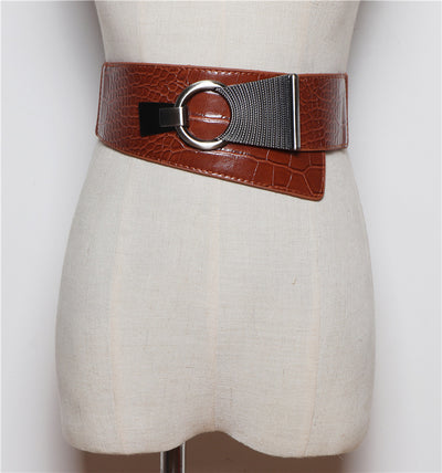 Pantalón con Cintura Elástica Ajustable en Negro - Image 9