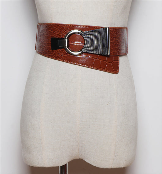 Pantalón con Cintura Elástica Ajustable en Negro - Image 9