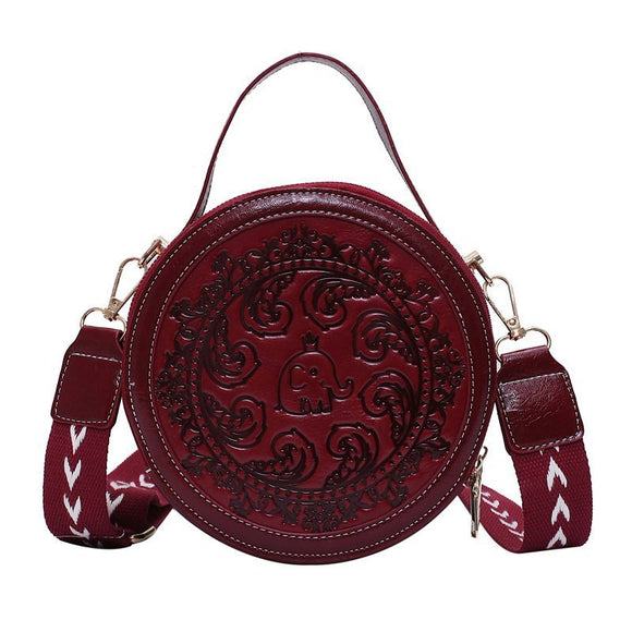 Bolso Étnico Retro Pequeño para Mujer - Estilo Coreano Moderno