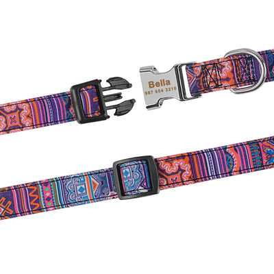 Collar Ajustable para Perro con Placa de Identificación Grabada Personalizada - Image 8