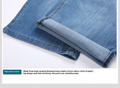 Shorts de Mezclilla Holgados con Máximo Estiramiento para Hombre - Image 15