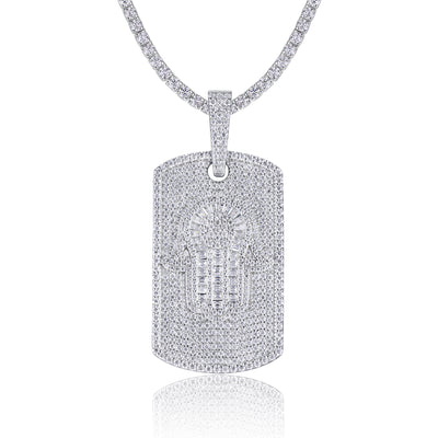 Collar Colgante Moissanita S925 Plateado en Platino - Joyería Lujo Moderno - Image 11