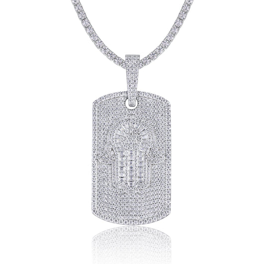Collar Colgante Moissanita S925 Plateado en Platino - Joyería Lujo Moderno - Image 11