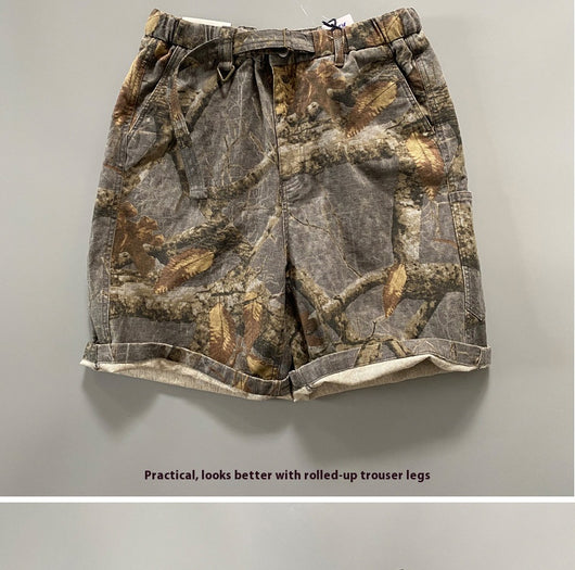 Shorts Camuflaje Rama Seca Hoja de Arce para Hombre - Image 17