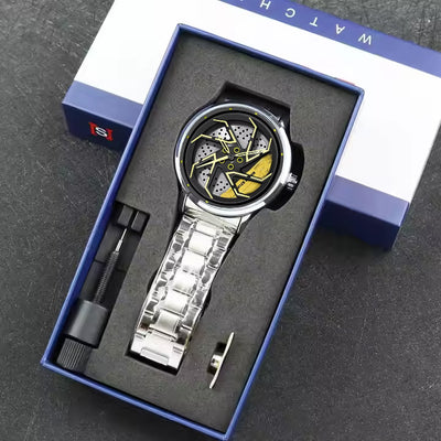 Reloj de Cuarzo para Hombre con Correa de Acero Inoxidable - Diseño Moderno y Elegante - Image 6