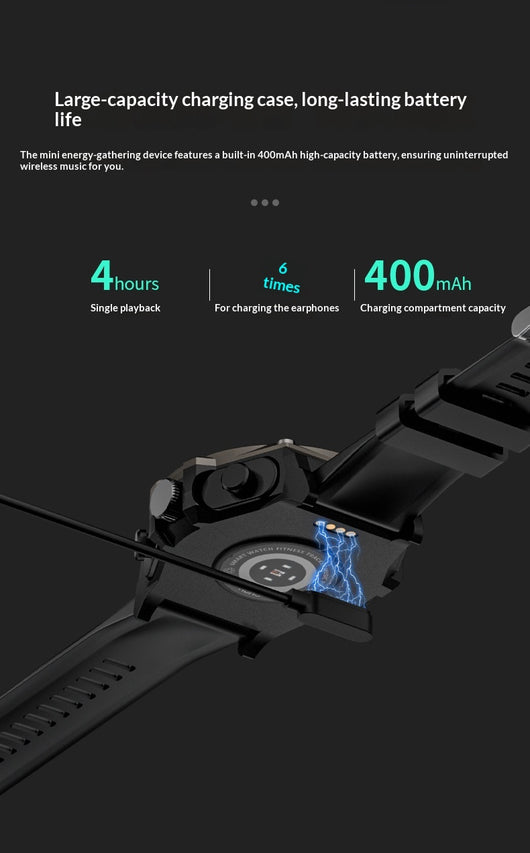 Smartwatch con Llamadas Bluetooth y Auriculares TWS Integrados - Image 15