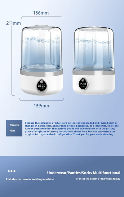 Lavadora Portátil Automática Mini con Carga USB - Image 17